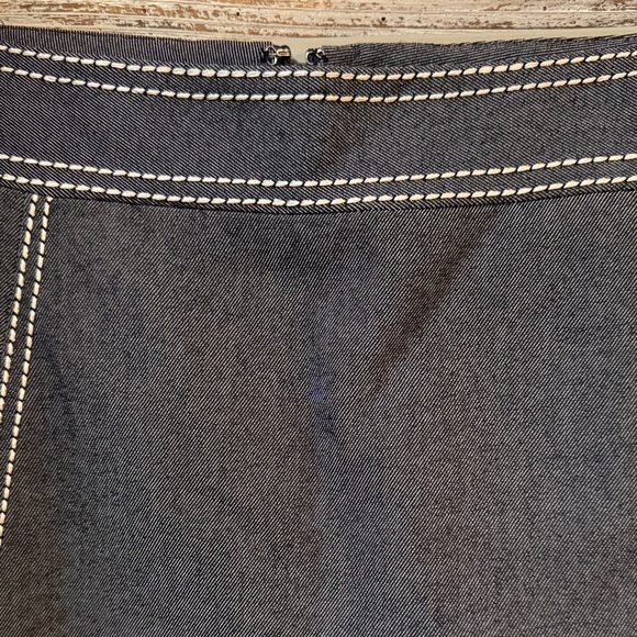 MICHAEL Michael Kors Navy A-Line Skirt - Picture 2 of 5